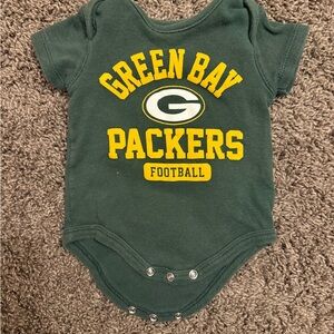 NFL Green and Gold Baby Apparel